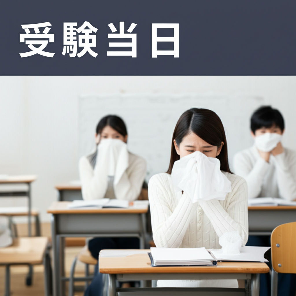 受験当日にインフルで受験に失敗した話から学ぶ対策法とは？