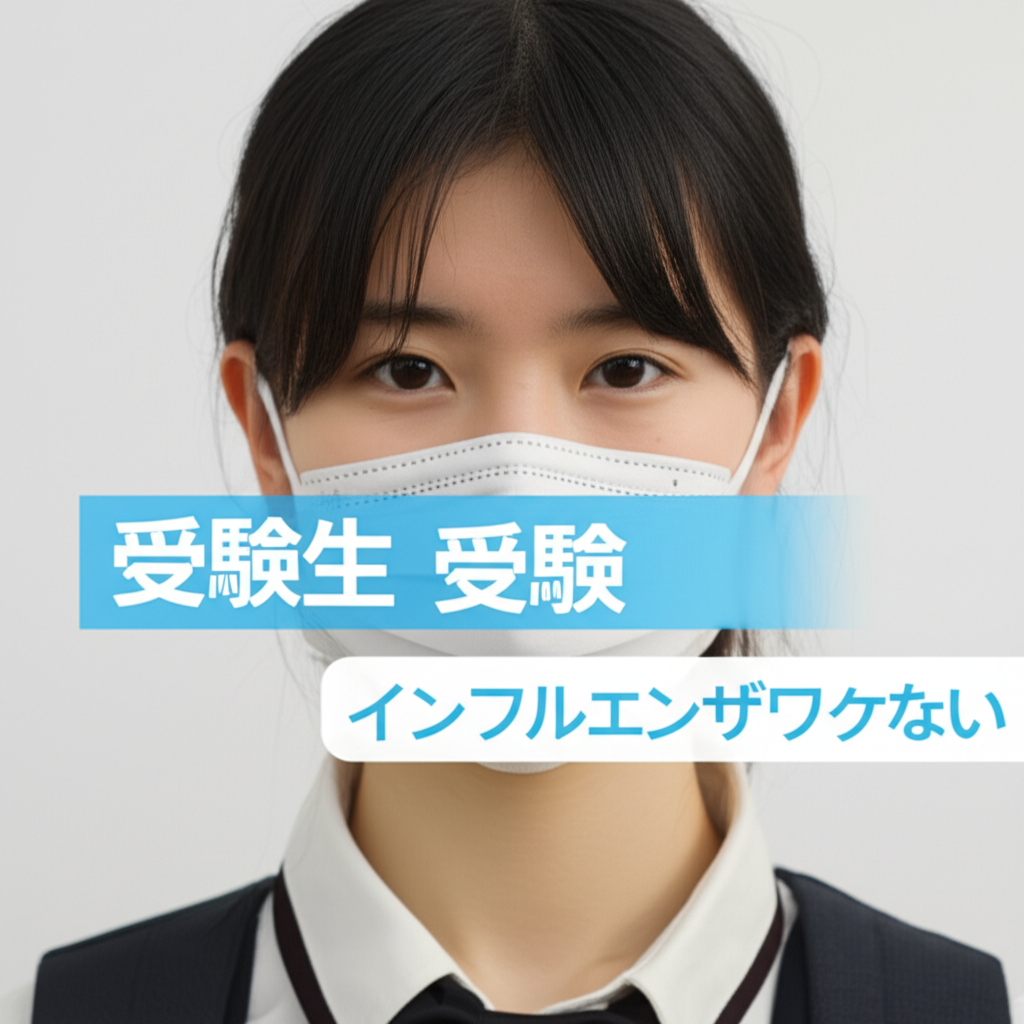 受験生がインフルエンザワクチンを打たないのはアリなのか？