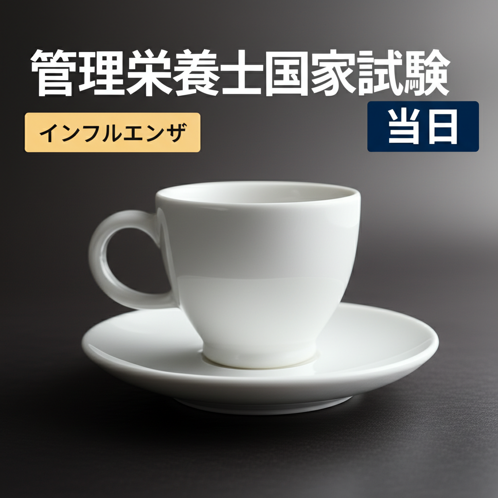 管理栄養士国家試験の当日にインフルエンザになったらどうなるの？