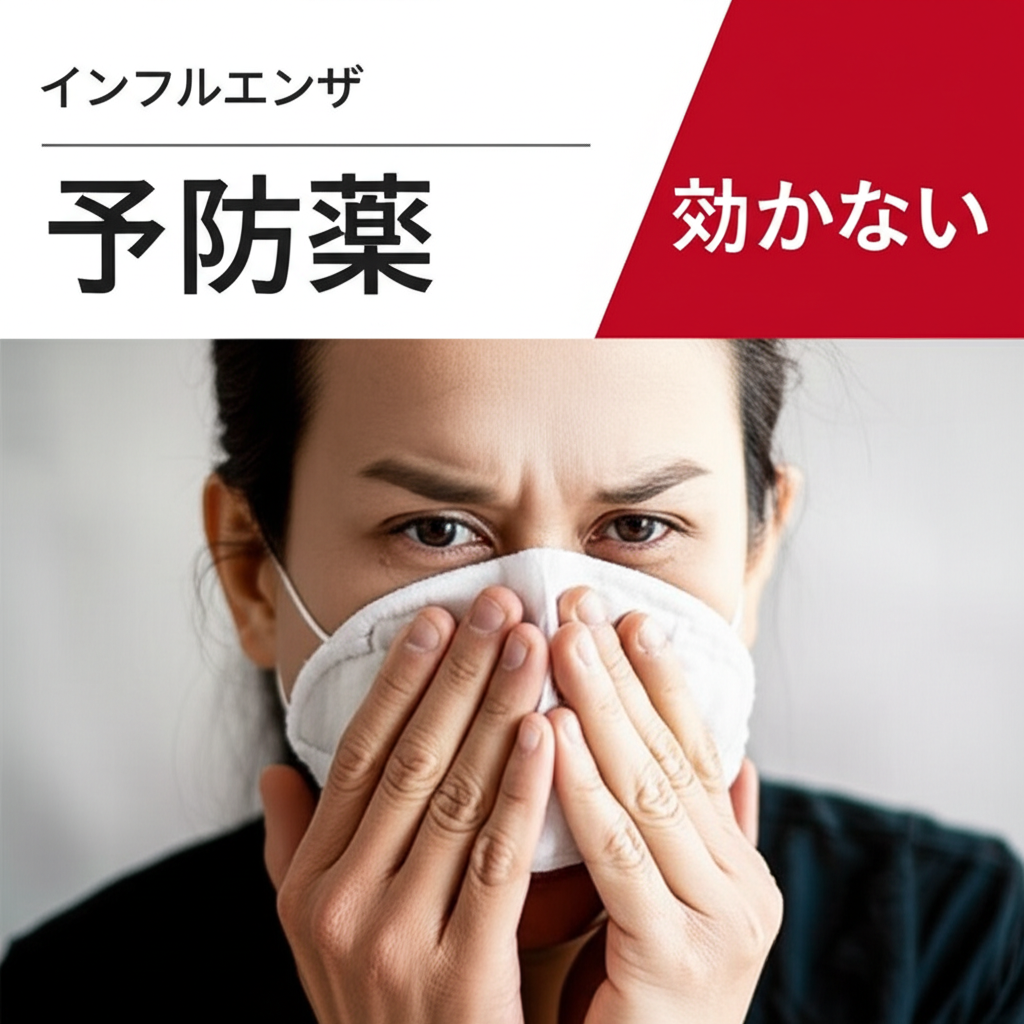 インフルエンザの予防薬は効かないってホント？