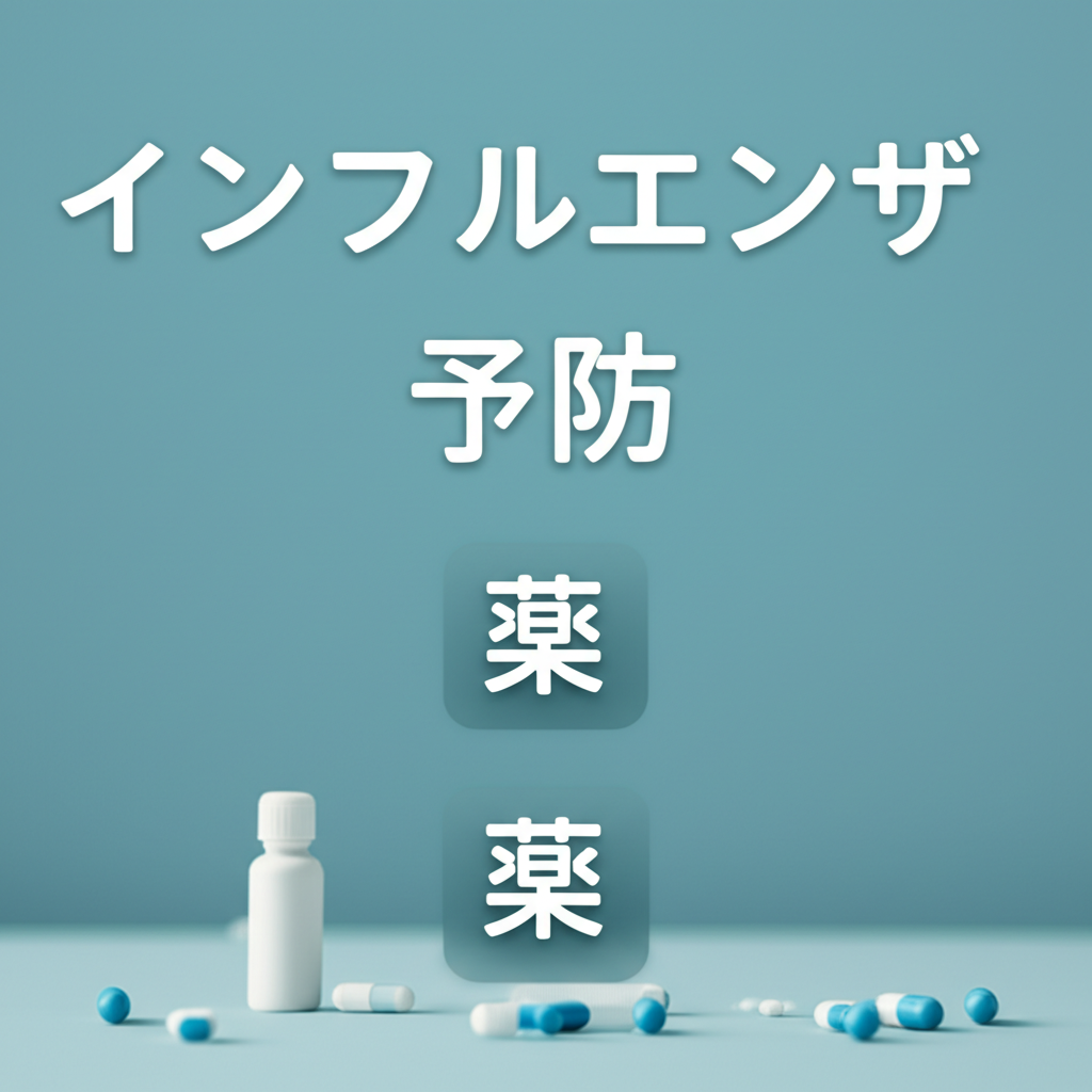 インフルエンザの予防に効く薬ってどんなの？