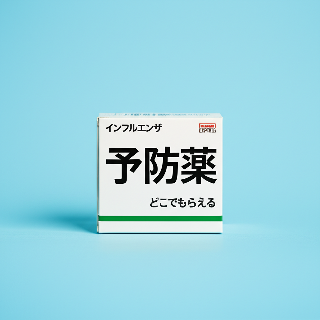 インフルエンザの予防薬はどこでもらえるの？