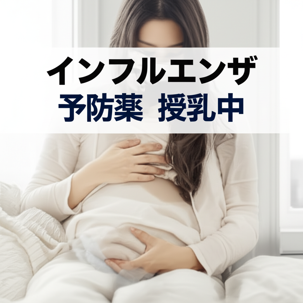 インフルエンザの予防薬は授乳中でも使える？