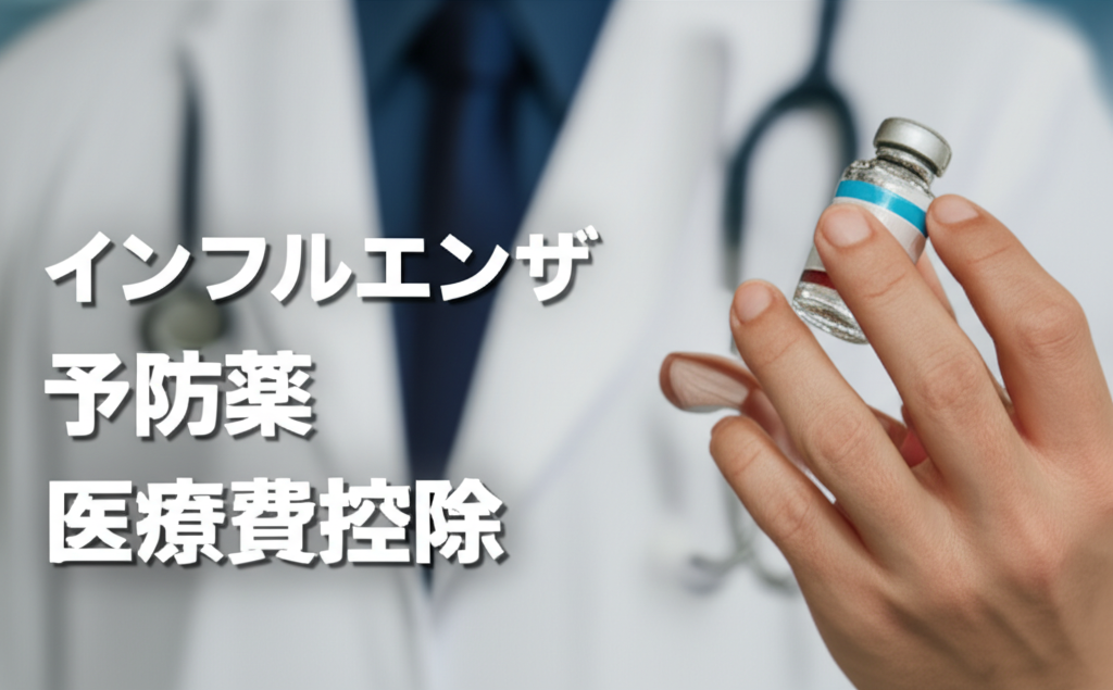 インフルエンザ予防薬で医療費控除は受けられる？