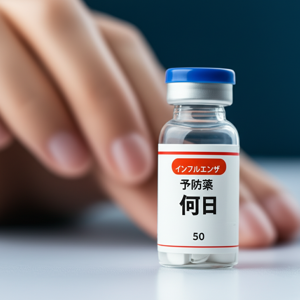 インフルエンザの予防薬は何日飲むの？