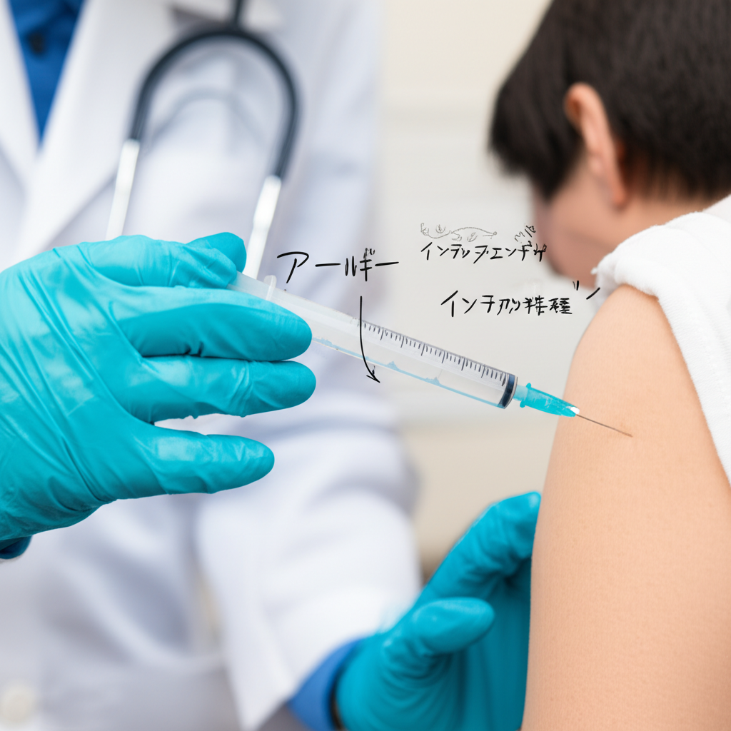 アレルギーの薬を服用中でもインフルエンザ予防接種って大丈夫？