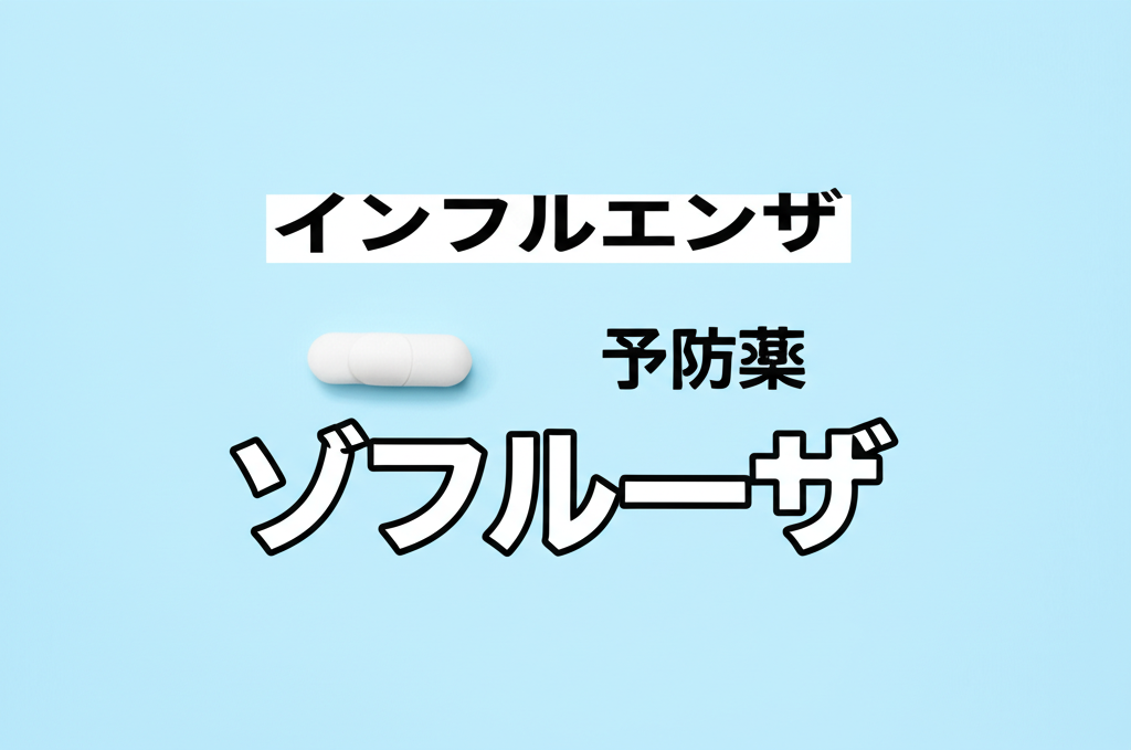 インフルエンザの予防薬ゾフルーザって効果あるの？