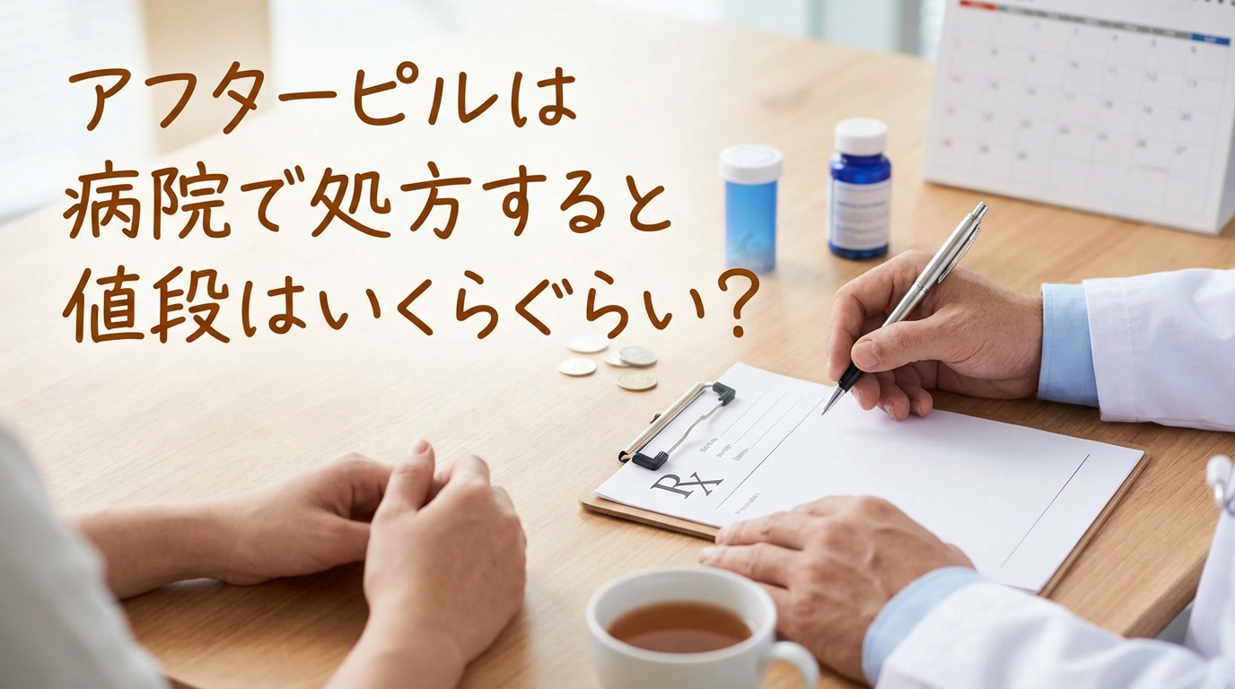 アフターピルは病院で処方すると値段はいくらぐらい?