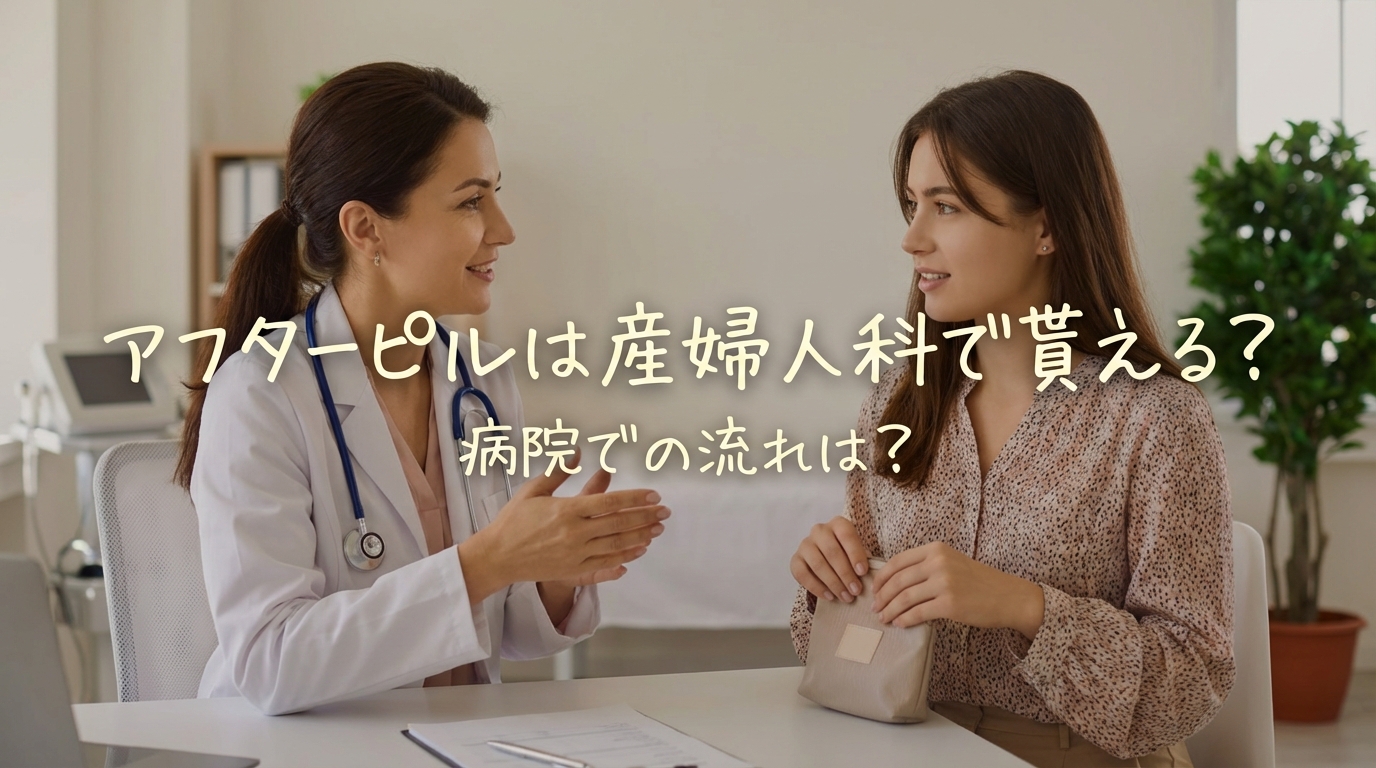 アフターピルは産婦人科で貰える？病院での流れは？