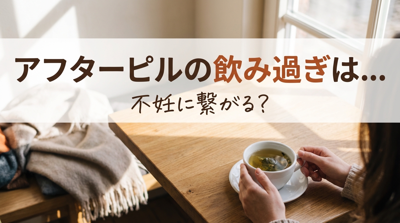 アフターピルの飲み過ぎは不妊に繋がる?