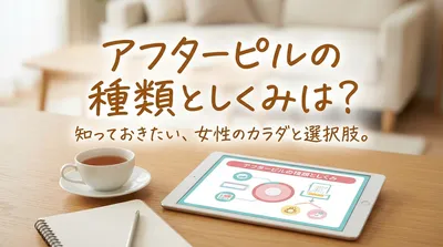 アフターピルの種類としくみは？